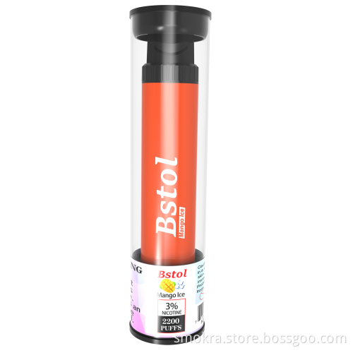 Hot sale Bstol CLUB 650mAh 2000puffs disposable pods